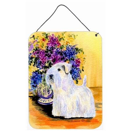 Carolines Treasures Sealyham Terrier Aluminium Metal Wall Or Door Hanging Prints SS8307DS1216